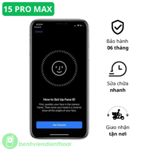 giá sửa face id iphone 15 pro max